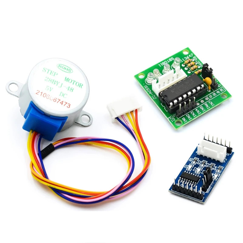 Stepper Motor 28Byj - ULN2003 Step Motor Sürücü Kartı Modülü