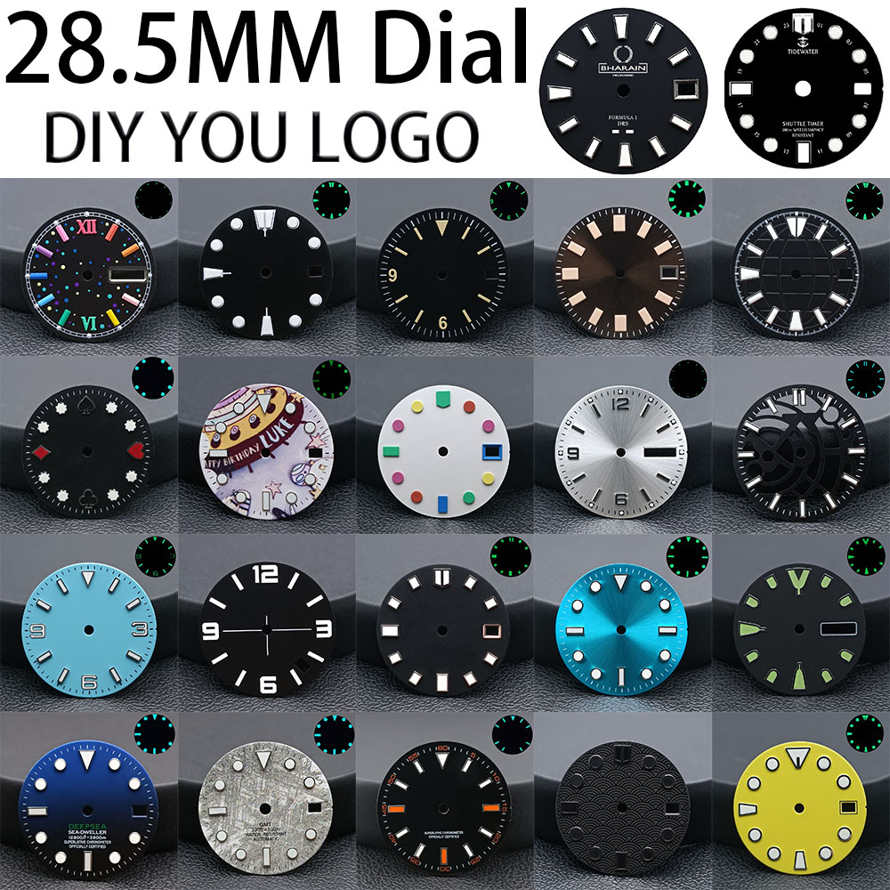 Diy Electronics Watch - 28.5mm Kadran Çapı N H35/NH36 Hareket