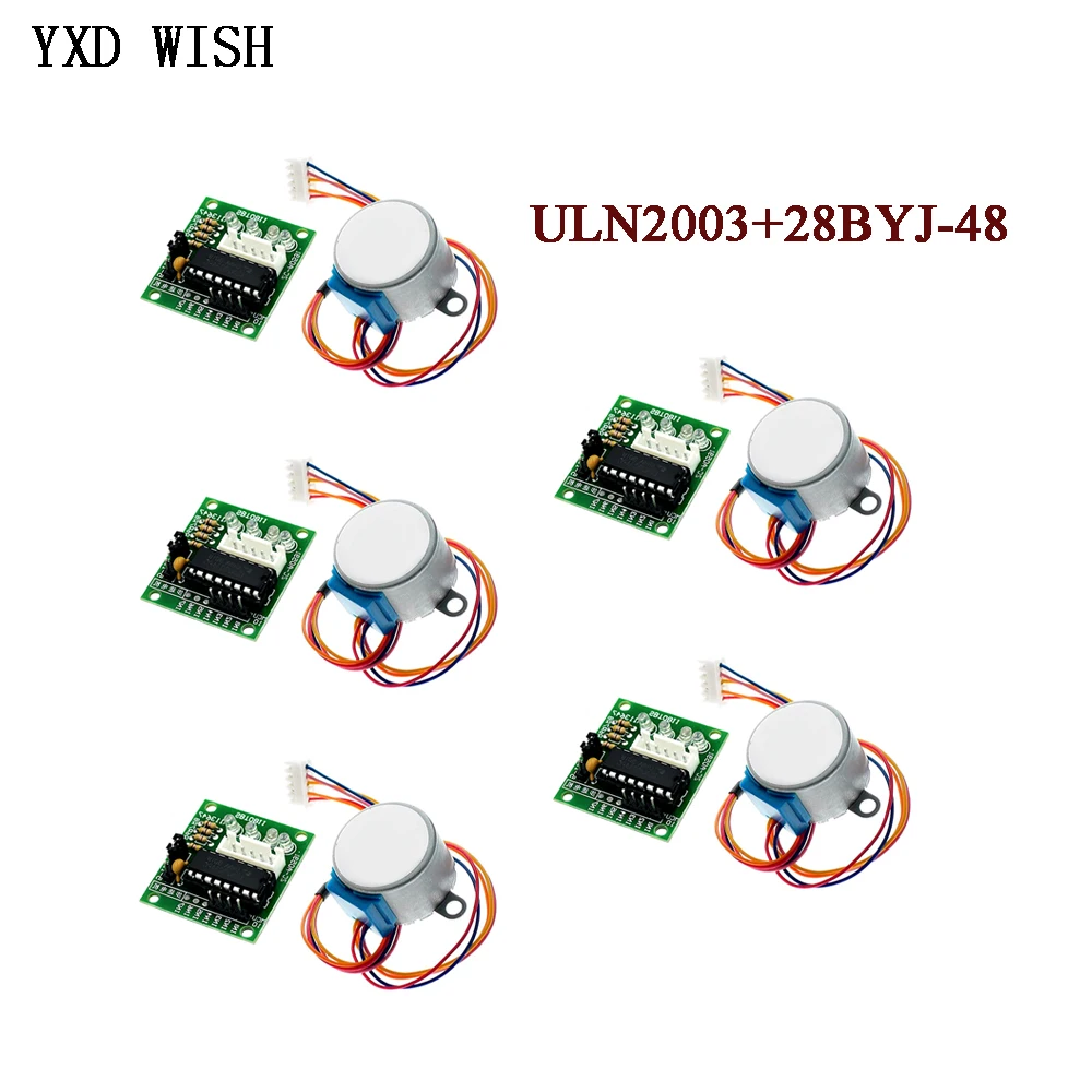 Stepper Motor 28Byj - 5 adet ULN2003 28BYJ-48 5V 12V