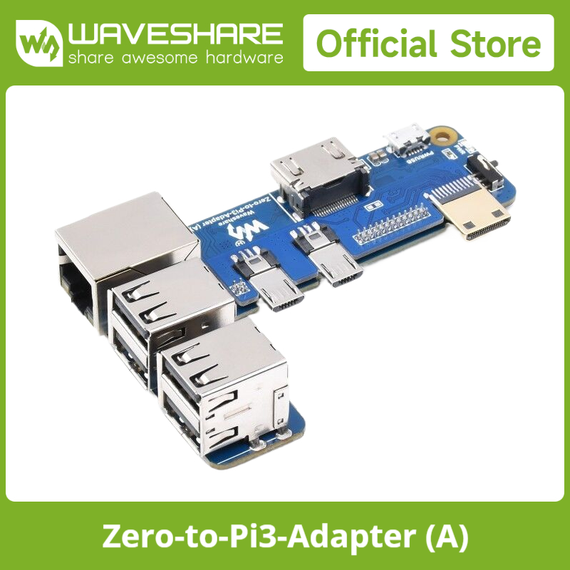 Raspberry Pi Zero - Waveshare Raspberry Pi Zero - 3B