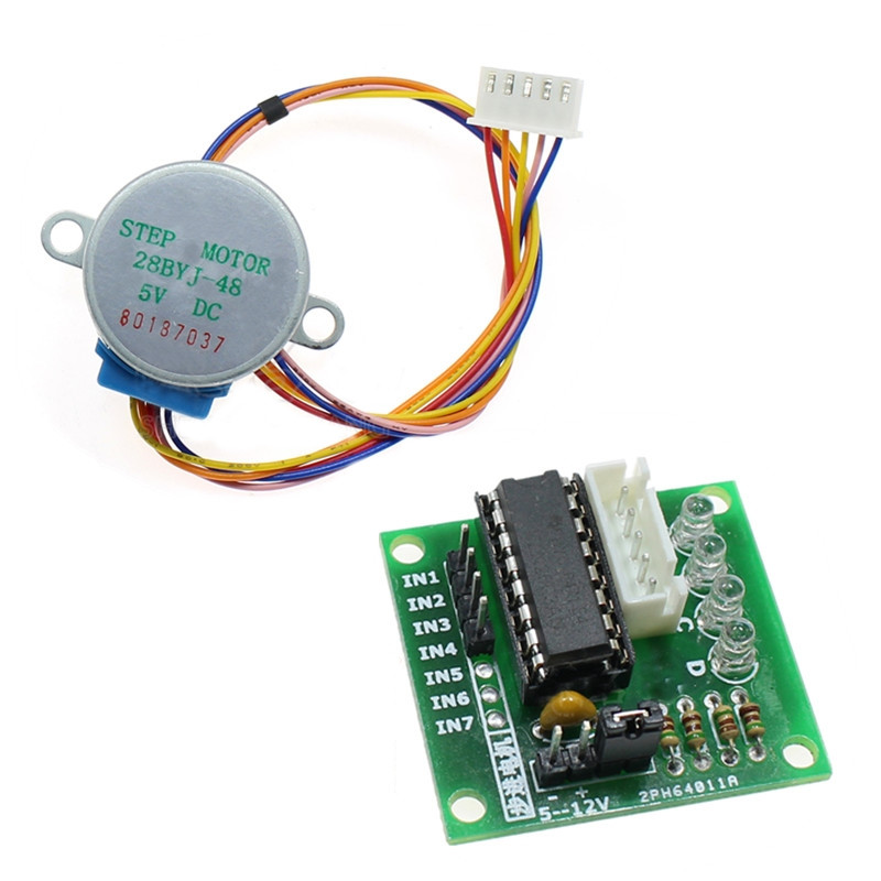 Stepper Motor 28Byj - 28BYJ-48-5V 4 fazlı step Motor +