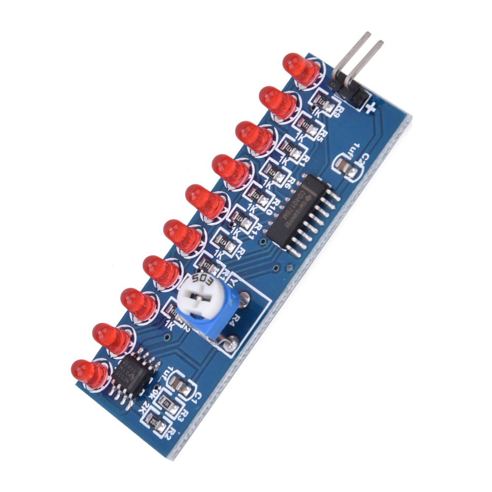 Diy Electronics Project Kit - 2 adet NE555 CD4017 LED Akan
