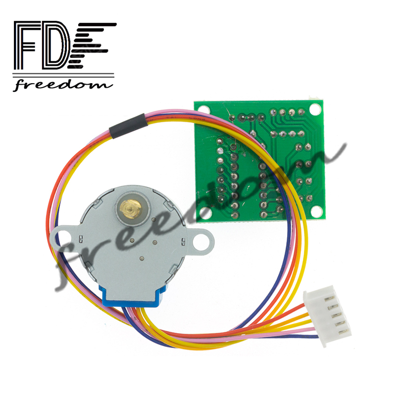 Stepper Motor 28Byj - 28BYJ-48-5V 4 Fazlı Step Motor+ Sürücü