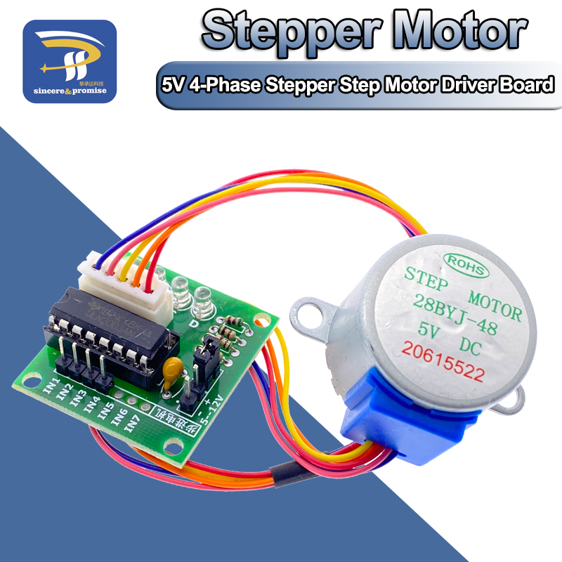 Stepper Motor 28Byj - Ahududu Pi kiti 1 takım 28BYJ-48