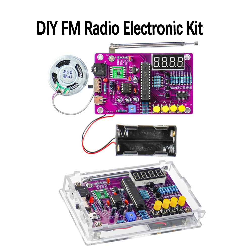 Diy Electronics Project Kit - DIY FM Radyo Elektronik Kiti 87-108MHz