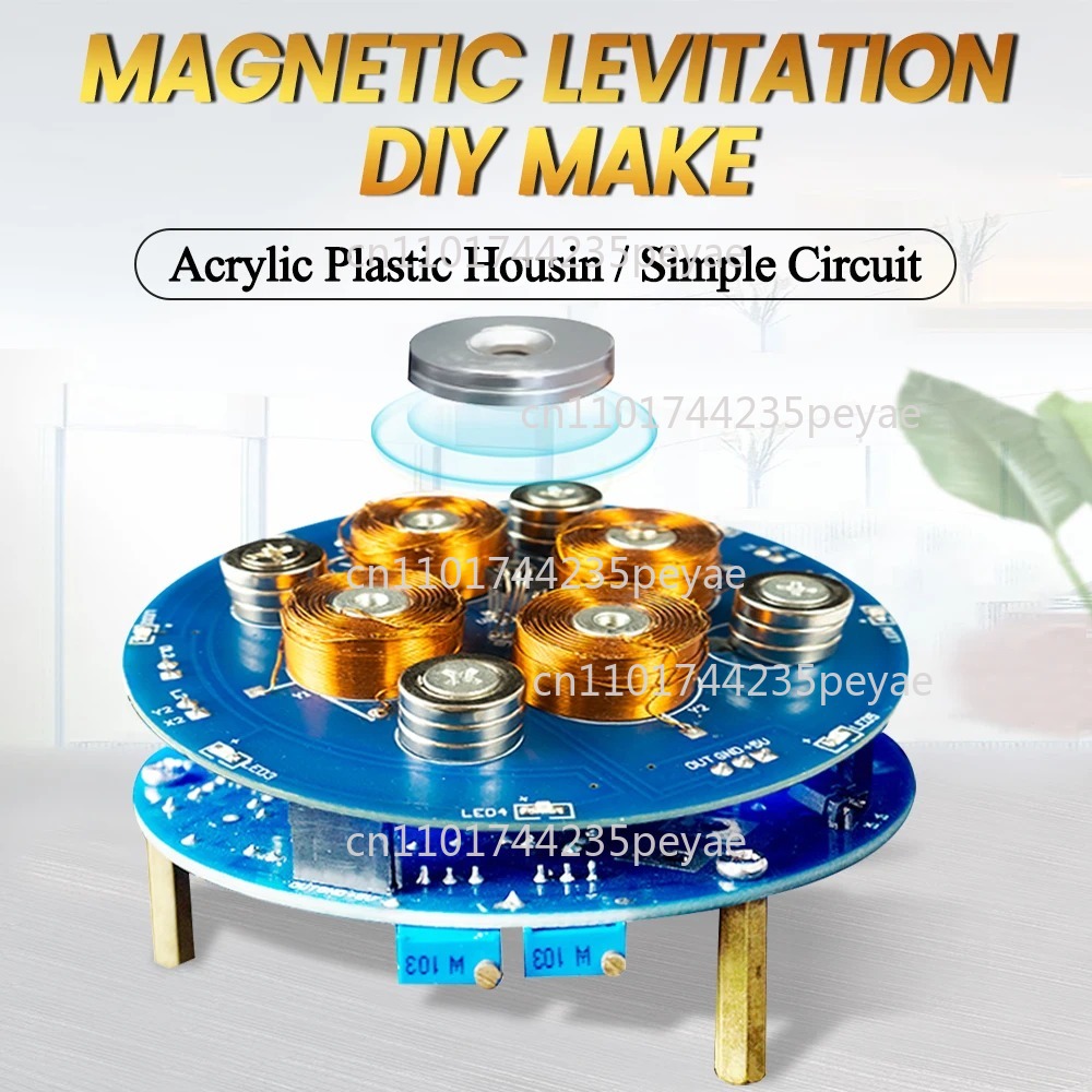 Diy Electronics Project Kit - Kendin Yap Manyetik Levitasyon Kiti Deneyi
