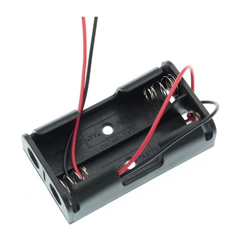 Diy Electronics Supplies - AAAEL-100 Adet 2AA Pil Kutusu Kutusu