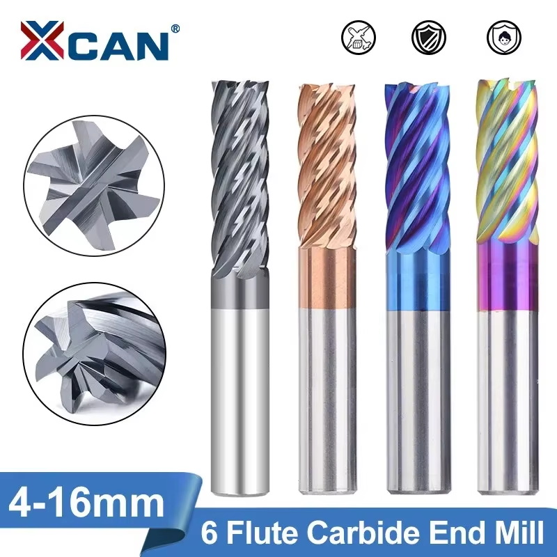 Diy Cnc Router Electronics - XCAN freze kesicisi 4-16mm Tungsten karbür