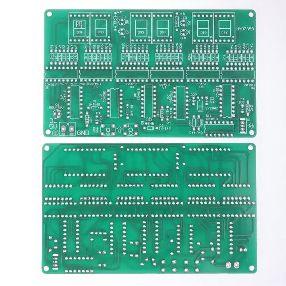 Diy Electronics Projects For Students - Lehimleme Pratiği için 6 Haneli DIY