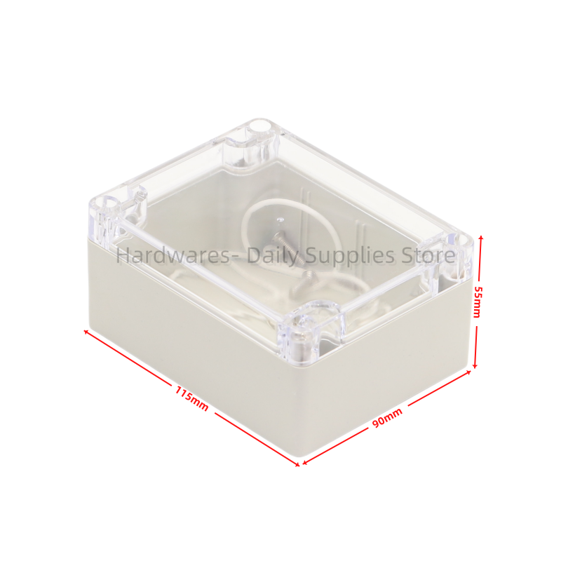 Diy Electronics Case - 1 adet 115x90x55mm su geçirmez plastik