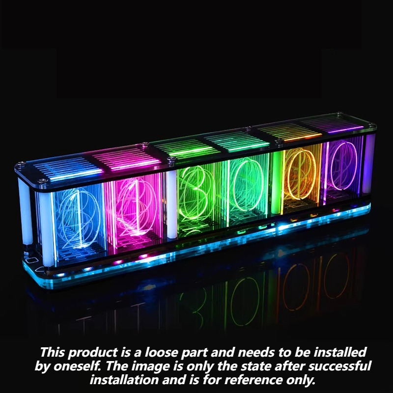 Diy Electronics Table - Glow Tube Saat Kiti DIY Elektronik