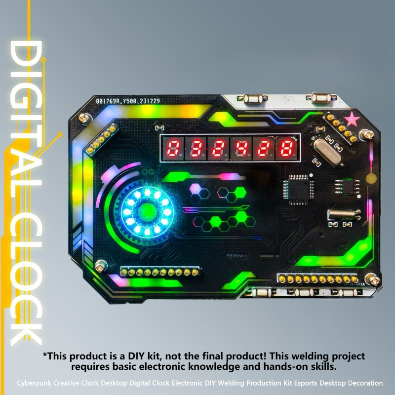 Diy Electronics Table - DIY Masa Saatleri Seti Dijital Saat