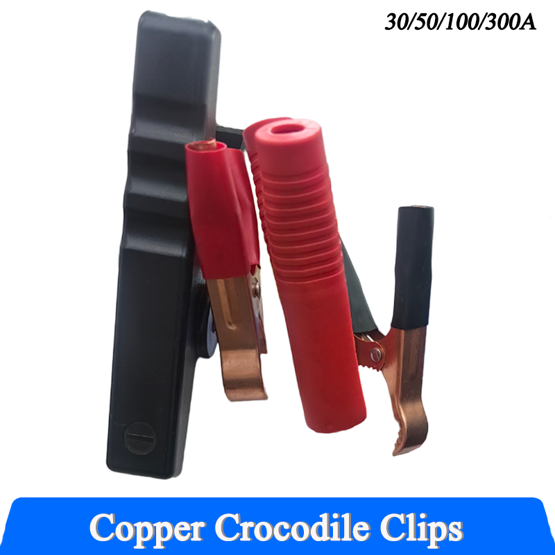 Crocodile Clip Set - 2/3/10 çift pil klipsi araba karavan