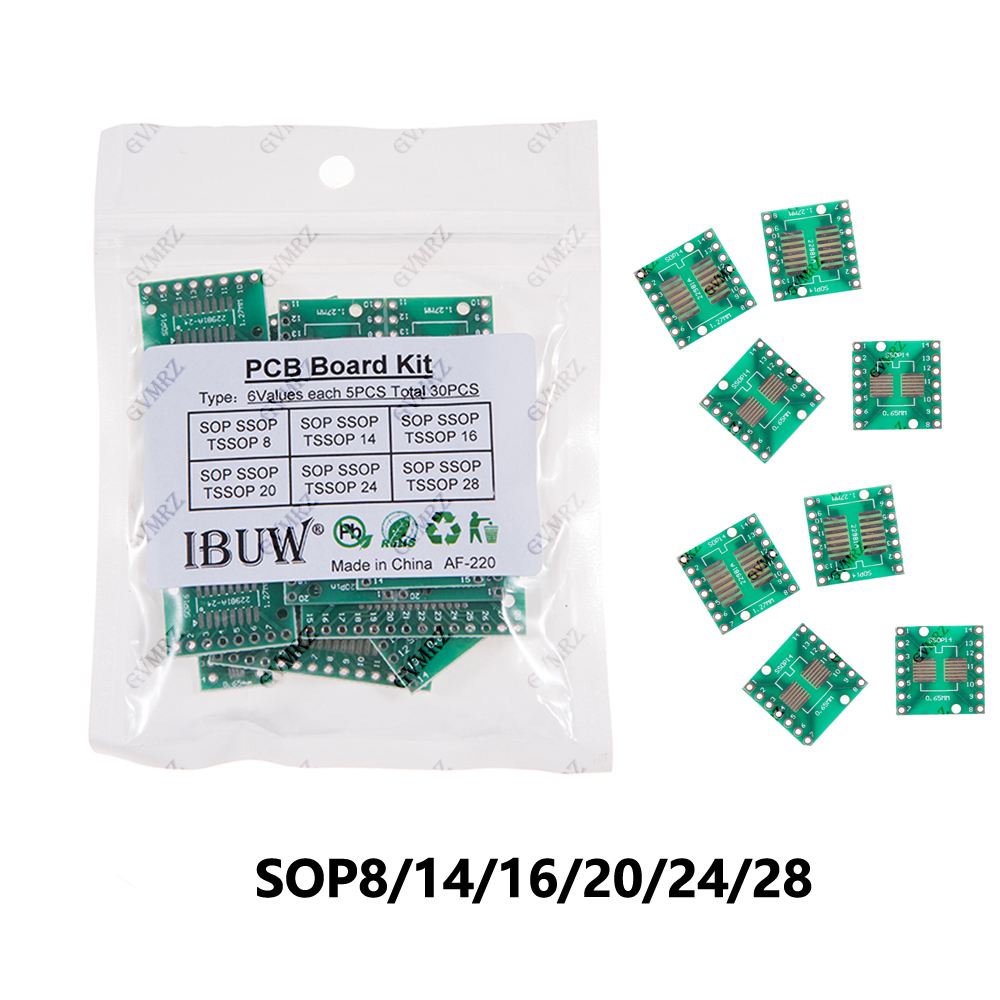 Diy Electronics Project Kit - 30 adet 6 değerler SOP SSOP