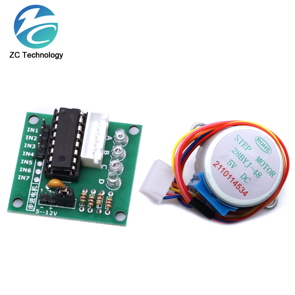 Stepper Motor 28Byj - 1 grup 28BYJ-48-5V 4 fazlı step