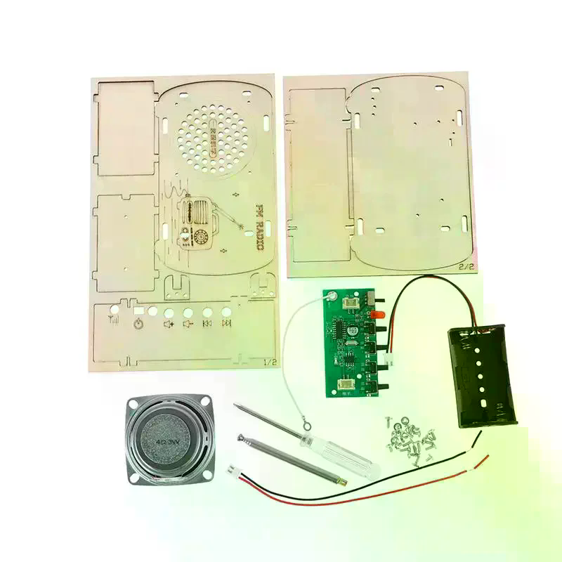 Diy Electronics Projects For Students - /Cna/DIY Ahşap FM Radyo Kiti Vintage