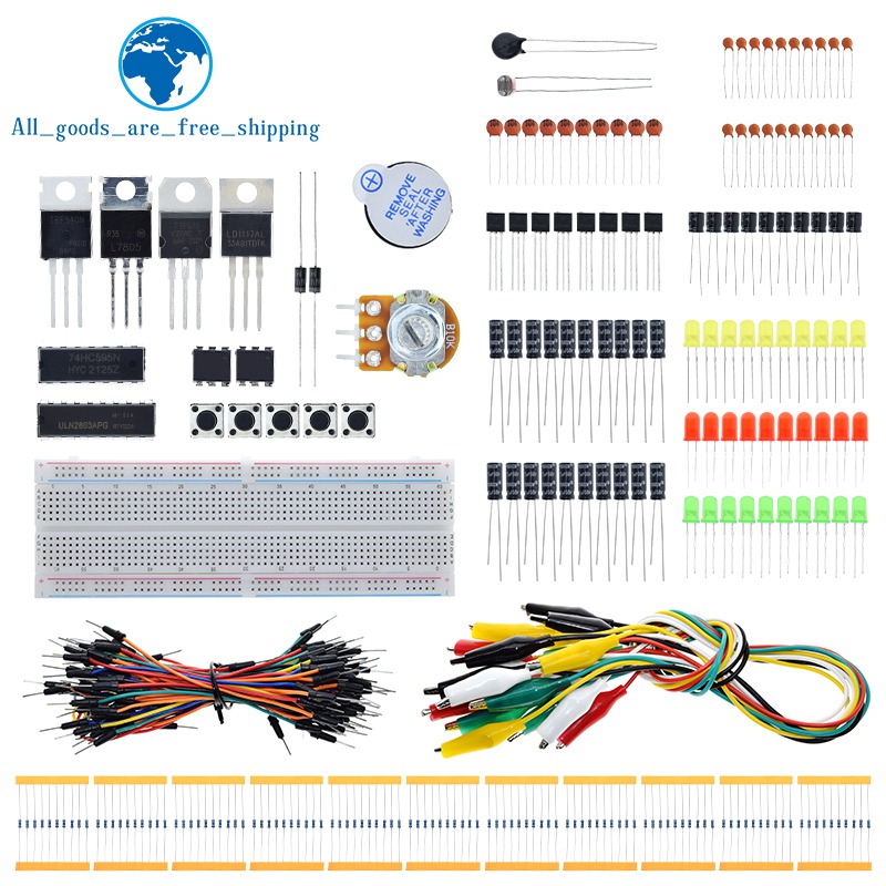Diy Electronics Basics - Tam DIY Elektronik Kiti 830 Breadboard