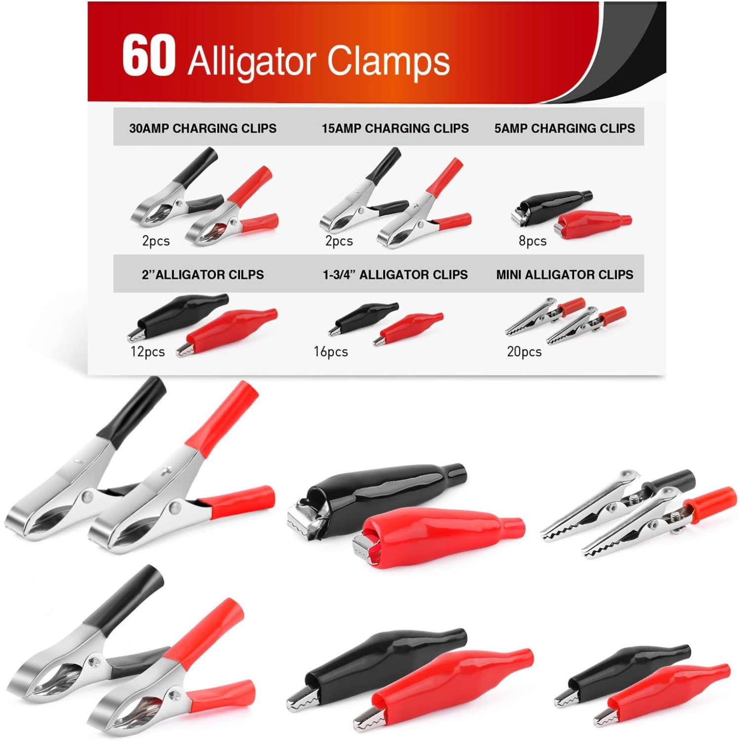 Nilight 60PCS Timsah Klips Çeş - Diy Electronics Project Kit incelemesi ve fiyatı