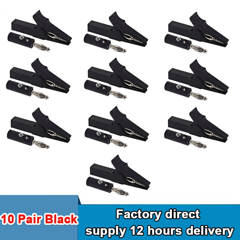 Yalıtımlı Timsah Klipsi, Muz F - Crocodile Clip Set incelemesi ve fiyatı