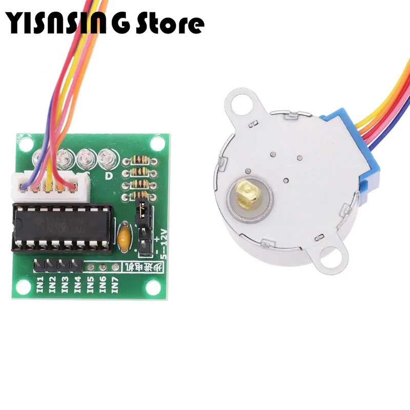 5V 4 Fazlı 28BYJ-48 DC Dişli S - Stepper Motor 28Byj incelemesi ve fiyatı