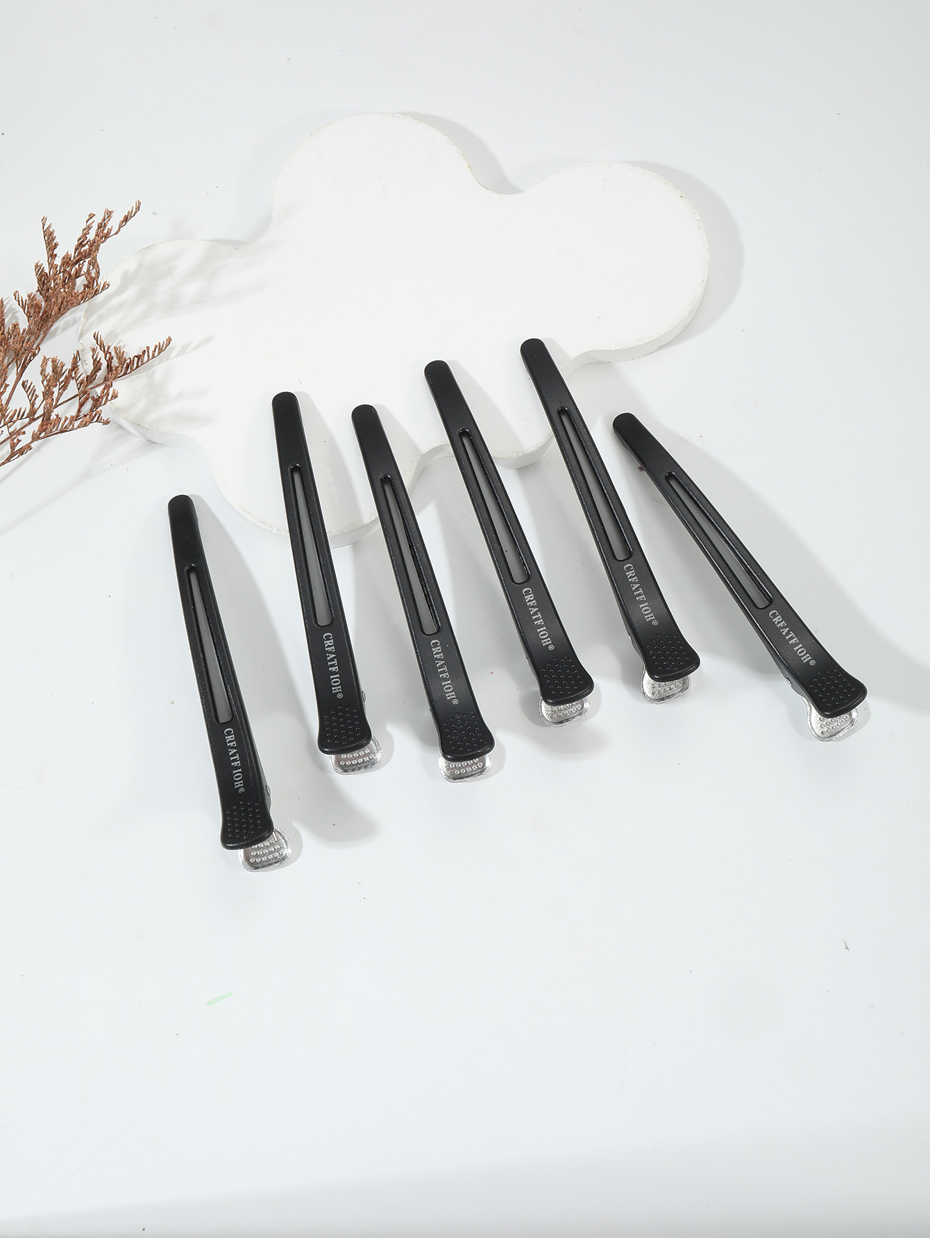 6 adet/takım bükülmemiş saç to - Crocodile Clip Set incelemesi ve fiyatı
