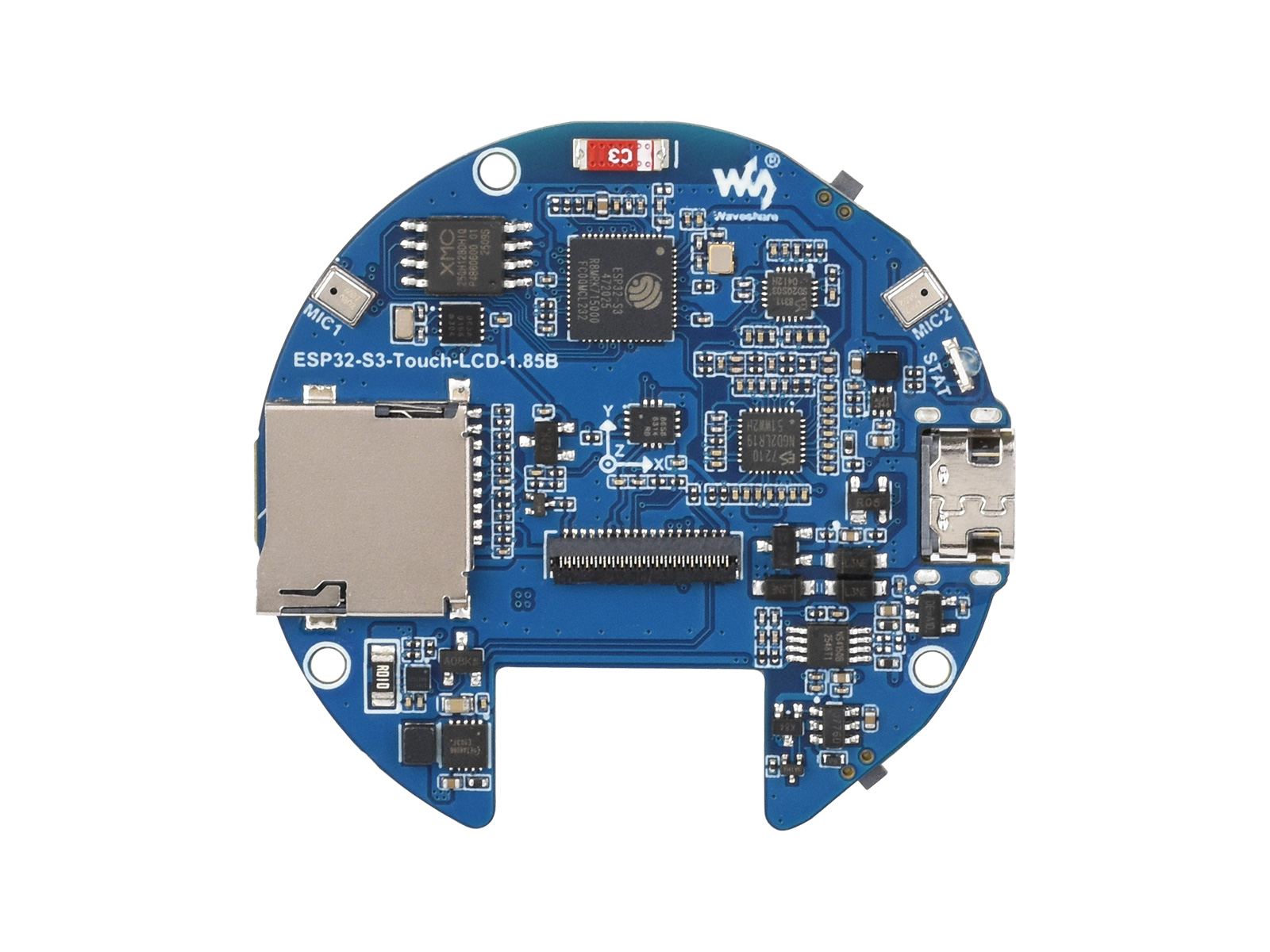 ESP32-S3 1.85 inç LCD Kapasiti - Diy In Electronics incelemesi ve fiyatı