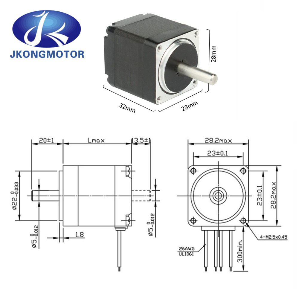 Jkongmotor Nema11 Step Motor 2 - Stepper Motor 28Byj incelemesi ve fiyatı