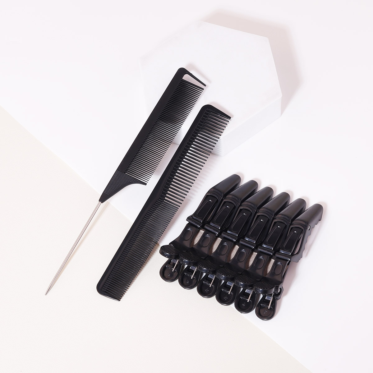 8'li Saç Tarağı Seti - Saç Ucu - Crocodile Clip Set incelemesi ve fiyatı