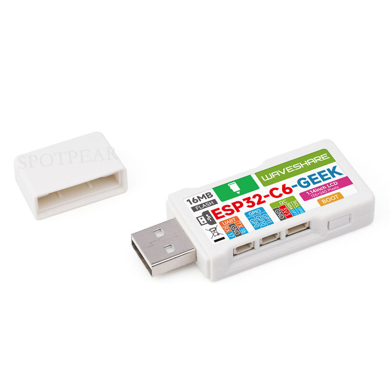 ESP32-C6 GEEK Geliştirme Kurul - Diy In Electronics incelemesi ve fiyatı