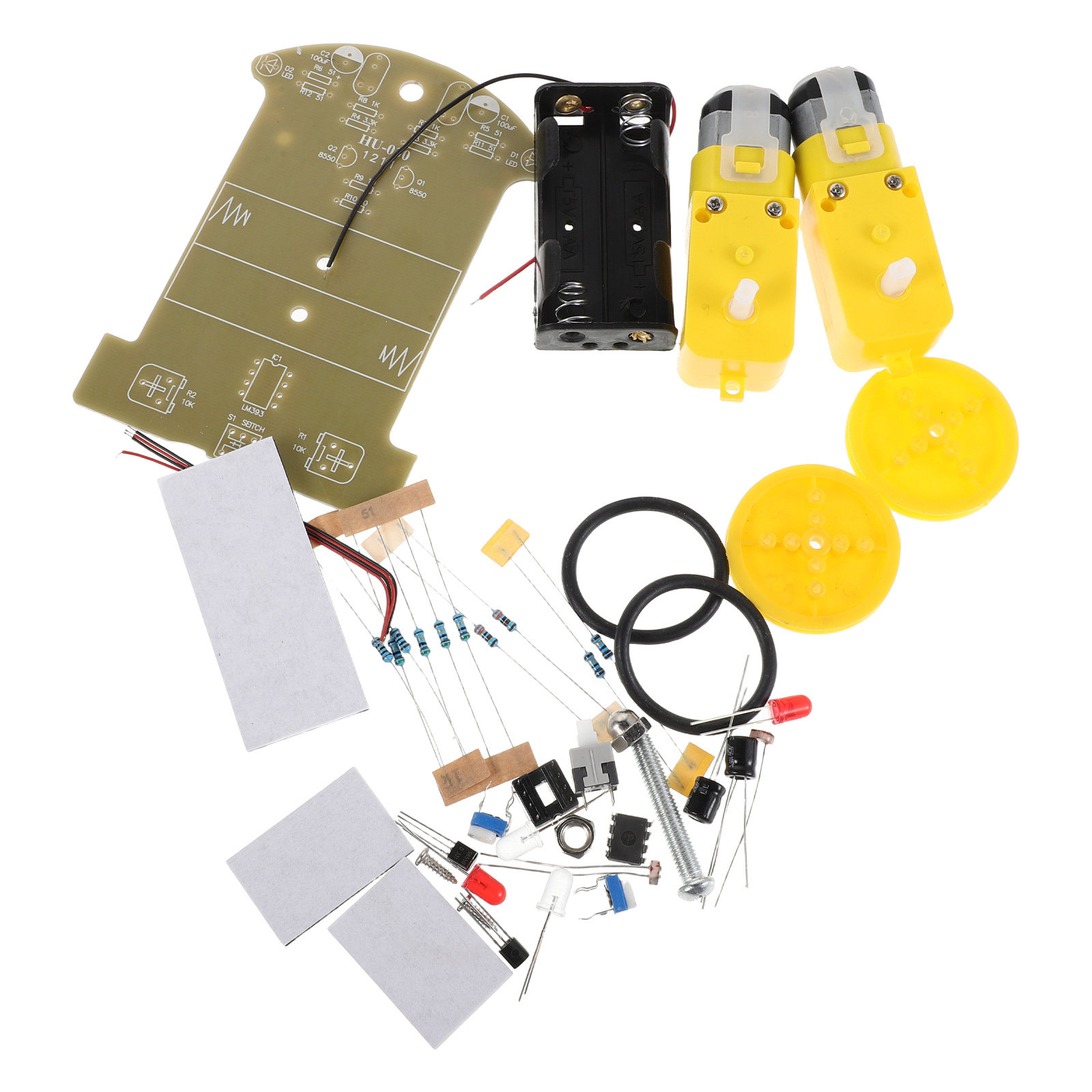 1 Set Robot Araba Kiti, Çizgi  - Diy Electronics Project Kit incelemesi ve fiyatı