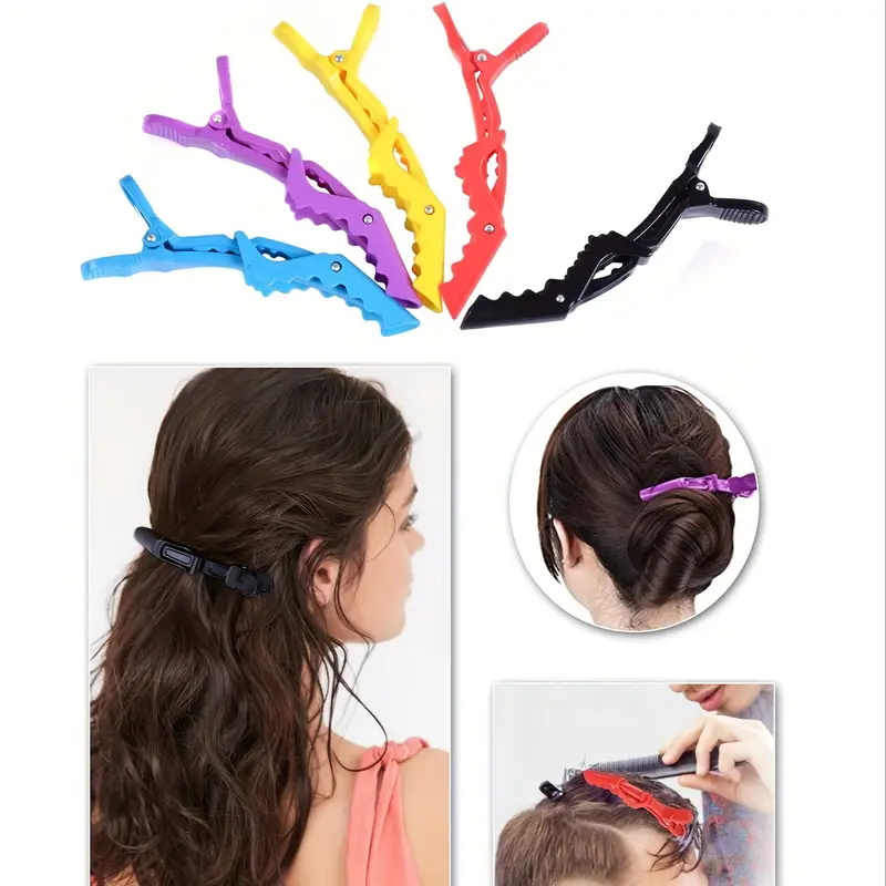 6 adet/takım Timsah Saç Kliple - Crocodile Clip Set incelemesi ve fiyatı