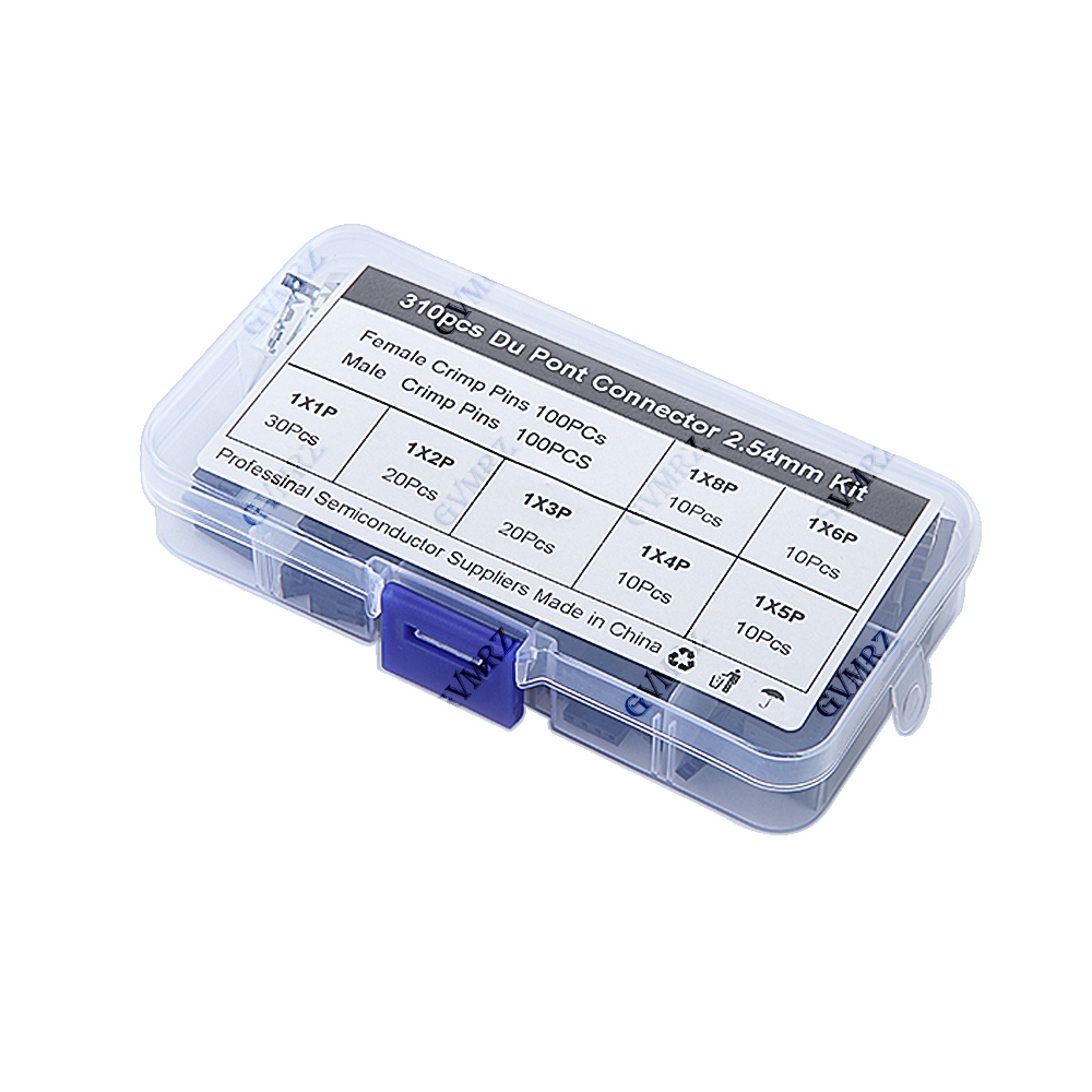 310 adet/kutu 2.54mm Erkek + D - Diy Electronics Supplies incelemesi ve fiyatı