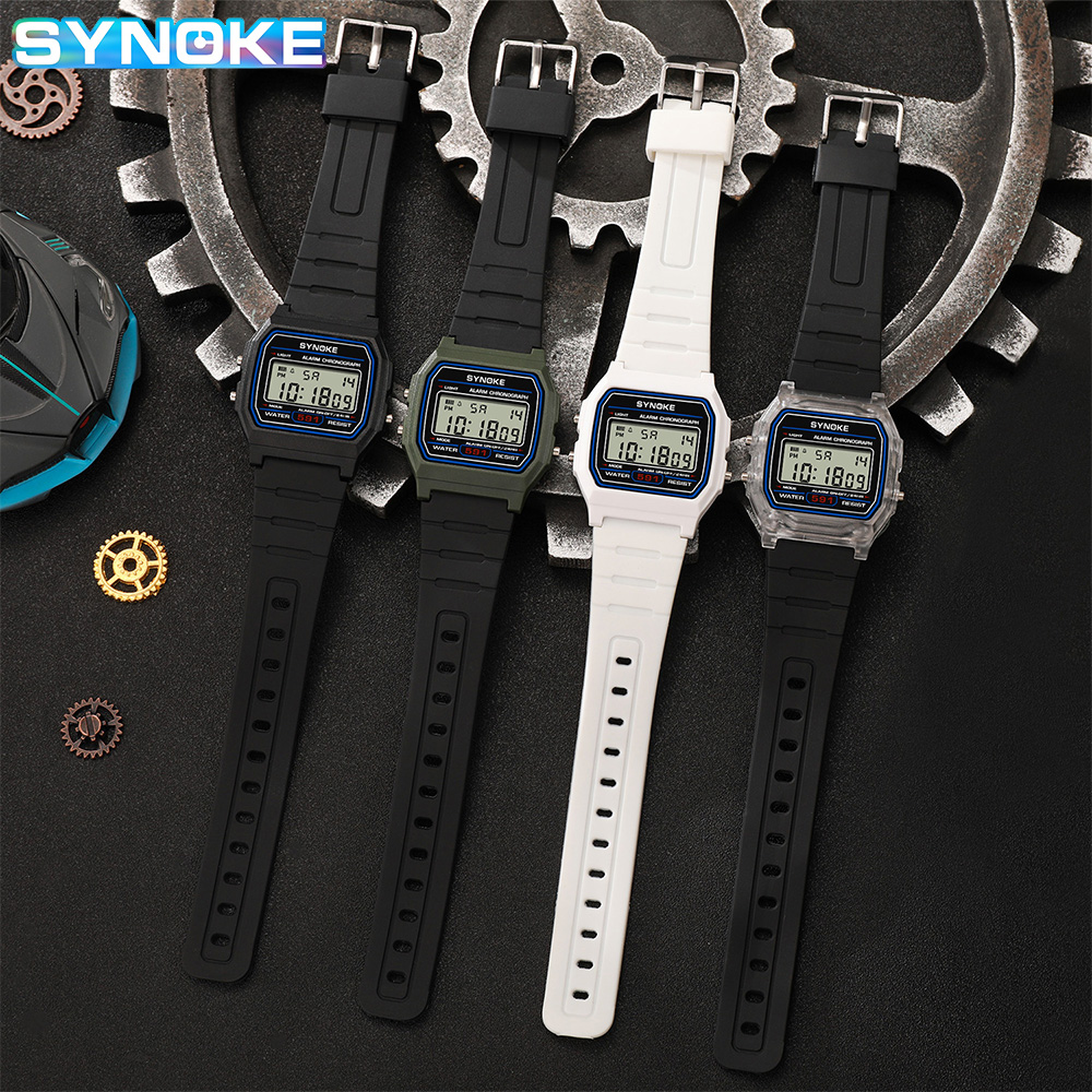 SYNOKE Öğrenci dijital saat Un - Diy Electronics Watch incelemesi ve fiyatı