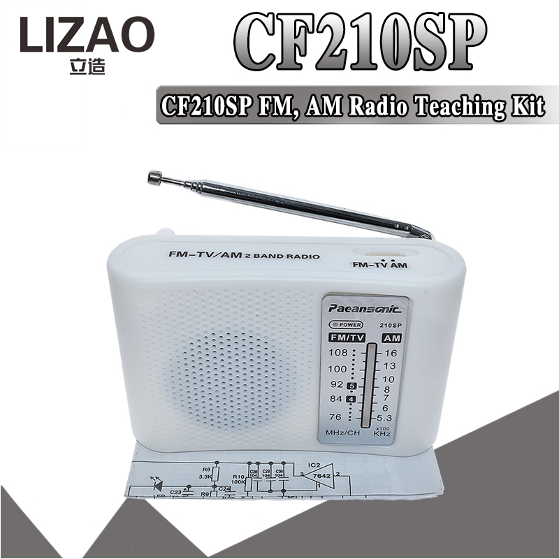 LIZAO CF210SP FM AM Radyo Kiti - Diy Electronics Kits For Kids incelemesi ve fiyatı