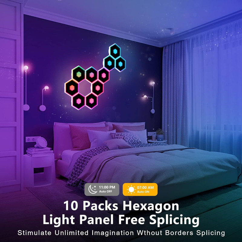Yeni RGB Tuya Altıgen Kuantum  - Diy Electronics News incelemesi ve fiyatı