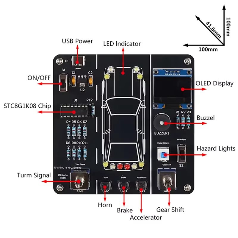 JABS-DIY Araba Sürüş Simülasyo - Diy Electronics Projects For Students incelemesi ve fiyatı