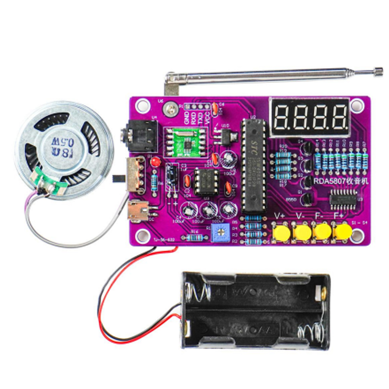 DIY FM Radyo Elektronik Kiti 8 - Diy Electronics Project Kit incelemesi ve fiyatı