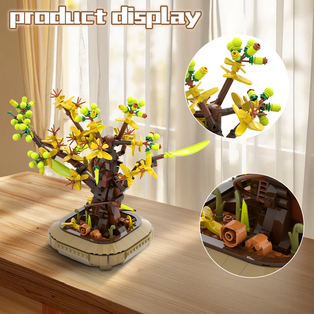 Gobricks MOC Kayısı Bonsai Yap - Diy Electronics Gifts incelemesi ve fiyatı