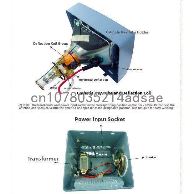 5.5 İnç Siyah Beyaz TV Anakart - Diy Electronics Project Kit incelemesi ve fiyatı