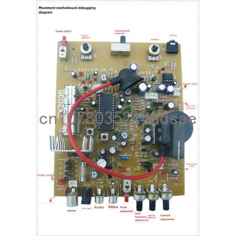 5.5 İnç Siyah Beyaz TV Anakart - Diy Electronics Project Kit incelemesi ve fiyatı