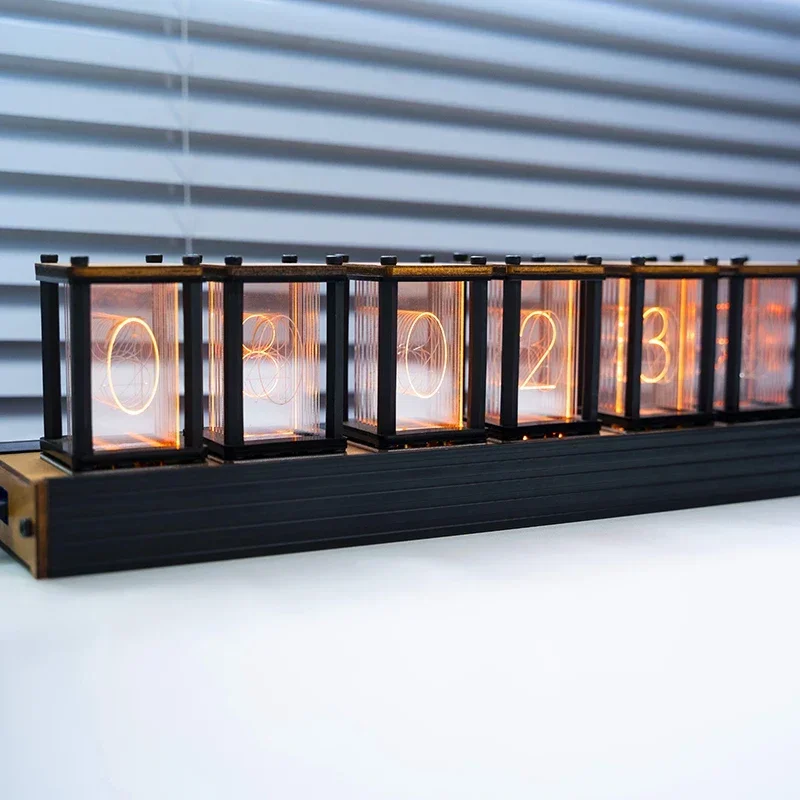 Lüks Nixie Glow Tüp Saat Ahşap - Diy Electronics Table incelemesi ve fiyatı