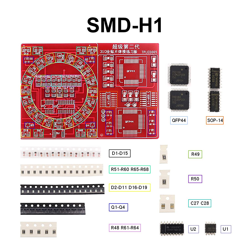 Lehimleme Uygulaması Iki Parça - Diy Electronics Basics incelemesi ve fiyatı