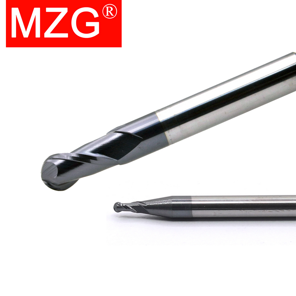 MZG 2 Flüt HRC58 Bilyalı Uçlu  - Diy Cnc Router Electronics incelemesi ve fiyatı