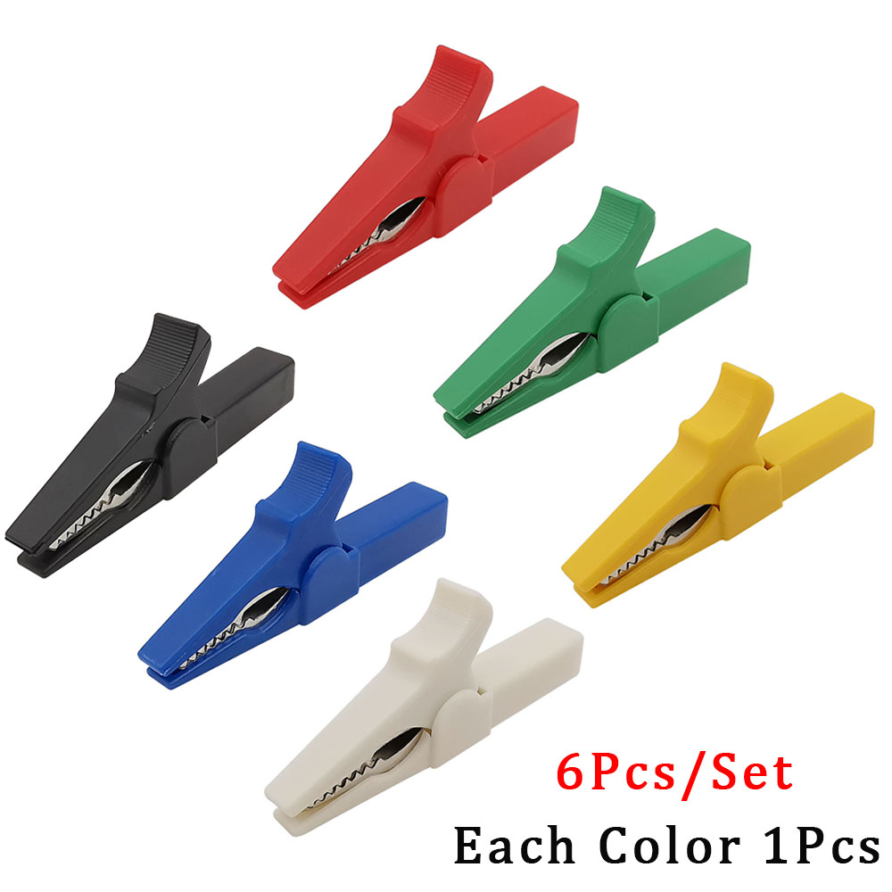 6 adet/grup 55mm Timsah Klipsl - Crocodile Clip Set incelemesi ve fiyatı