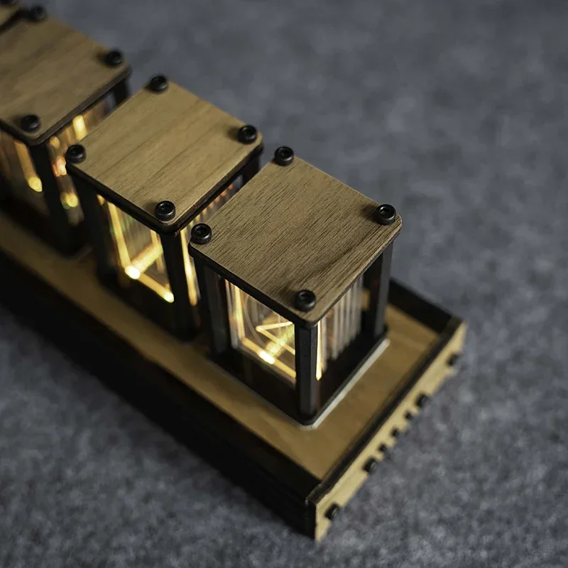 Yeni Lüks Nixie Glow Tüp Saat  - Diy Electronics Table incelemesi ve fiyatı