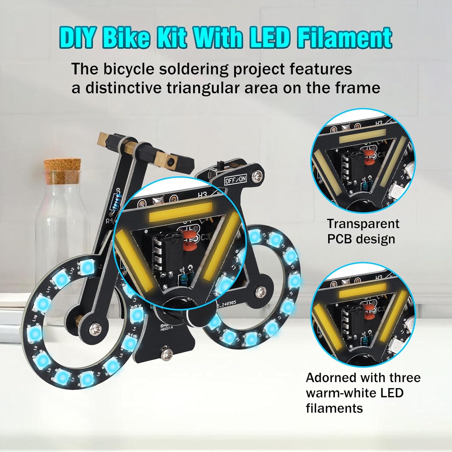 DIY Bisiklet Lehimleme Proje K - Diy Electronics Gifts incelemesi ve fiyatı