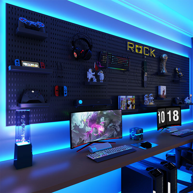 Çalışma odası için duvara mont - Diy Electronics Rack incelemesi ve fiyatı