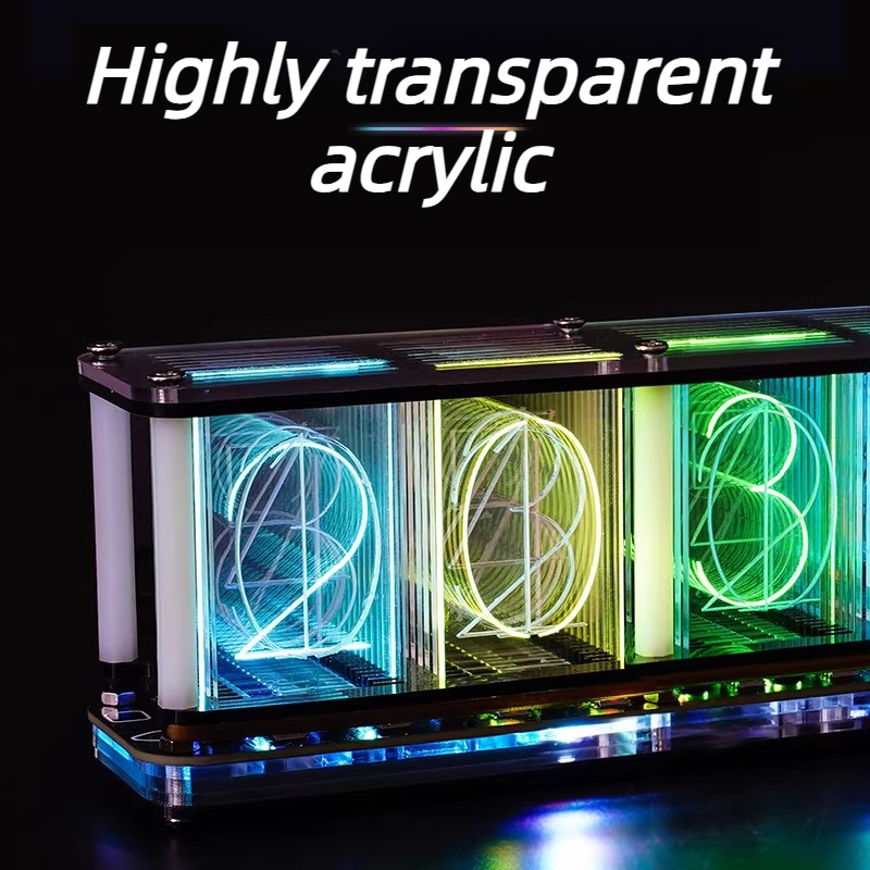 Glow Tube Saat Kiti DIY Elektr - Diy Electronics Table incelemesi ve fiyatı
