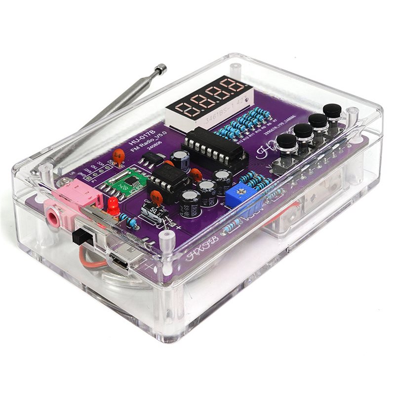 B49C 2X Yeni HU-017B DIY FM Ra - Diy Electronics Project Kit incelemesi ve fiyatı
