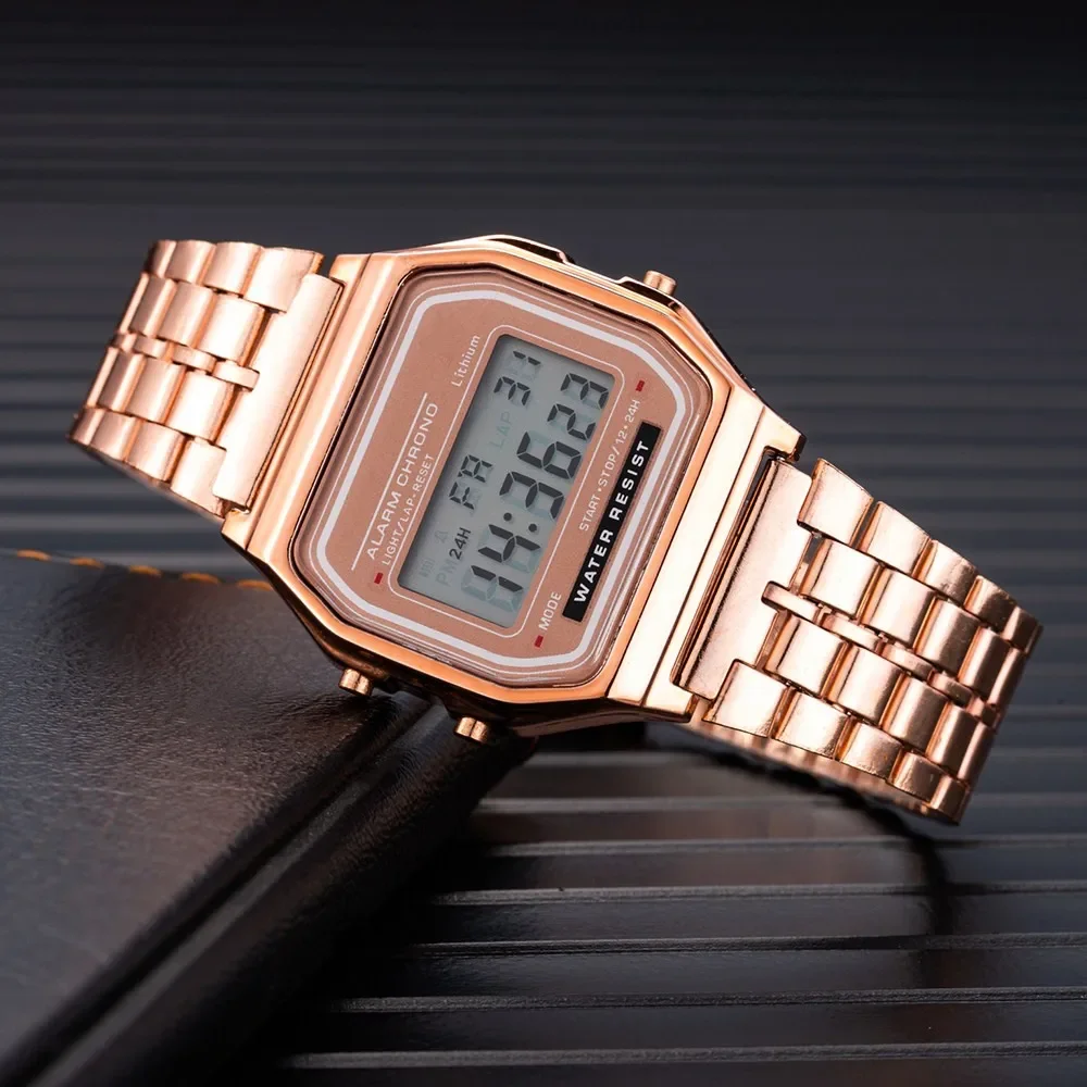 Moda Dijital erkek Saatler Lük - Diy Electronics Watch incelemesi ve fiyatı